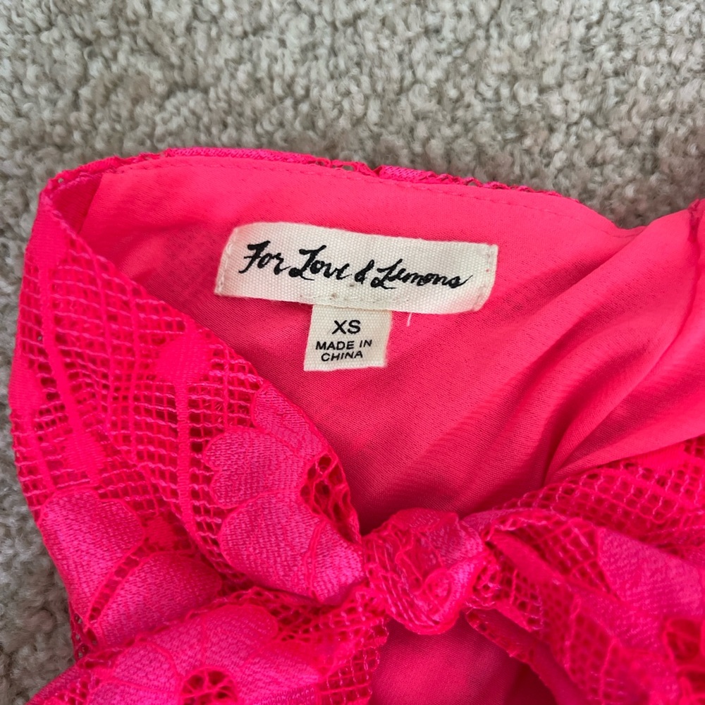 For Love and Lemons Riviera Mini Dress - Picture 10 of 12